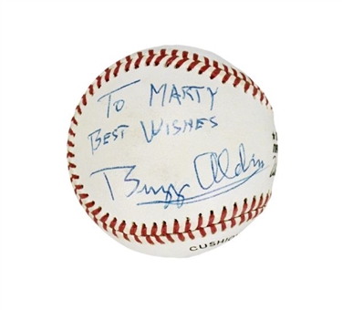 Buzz Aldrin Signed Official Major League Baseball 